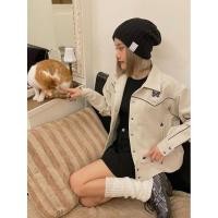 ราคา Needlestrack Butterfly Embroidered Black Jacket Japanese Style Retro Palace Style Short Suit Coat for Men and Women (24509234511)