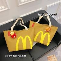 ราคา McDonald s Creative Student Casual Drawstring Paper Bag กระเป๋าสะพายข้าง Crossbody Bag (29551846176)