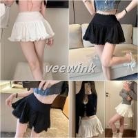 ราคา Veewink พร้อมส่งจากกทม กระโปรงลูกไม้ เอวสูง แต่งลูกไม้ กระโปรงลูกไม้น่ารักๆ S L 40 60KG (27753487794)