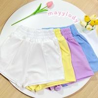 ราคา mayylody กางเกงขาสั้นเอวสูง ตีเกร็ดหน้า มีกระเป๋า2ข้าง ใส่สบายชิลๆๆ กางเกงวูลเวฟ กางเกงสั้น กางเกงผ้าวูลเวฟ (22771434188)