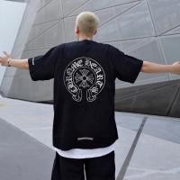 ราคา Chrome Hearts T เสื้อ Oversize เสื้อยืดเสื้อผ้าสไตล์เกาหลีหลวมครึ่งแขน Unisex Tshirt Men Tshirt (29000678684)