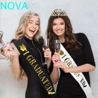 ราคา Novaสําเร็จการศึกษาซาติน Sashes สําเร็จการศึกษา Photo Prop Elegant ซาตินผ้าไหม I สําเร็จการศึกษาเข็มขัด Grad เข็มขัดผู้หญิงเข็มขัดสําเร็จการศึกษาผู้ชายสายรัดสําเร็จการศึกษาสายรัดไหล่ (24334794241)