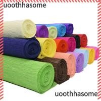 ราคา Uoothasome กระดาษเครป ดอกไม้ทํามือ กระดาษย่นหนา กระดาษช่อดอกไม้ห่อดอกไม้ กระดาษวัสดุการผลิตตลก กระดาษห่อ DIY (29957516012)