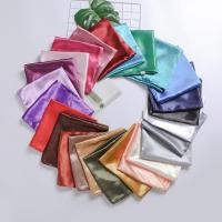 ราคา ผ้าพันคอ ผ้าซาติน สีพื้น ขนาด 90x90 ซม (16969908745)