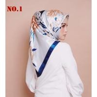 ราคา ฤดูใบไม้ผลิผ้าพันคอไหมเลดี้90เซนติเมตรซาตินฝรั่งเศสขนสีเขียวจำลองพิมพ์ดอกไม้ผ้าพันคอผ้าคลุมไหล่ผ้าพันคอลายดอกไม้ (5210147879)