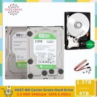 ราคา Hgst Western Digital WD สีเขียว WD20EARX 1 5TB 2TB 3TB 64MB แคช SATA 3 0Gb s 3 5 ฮาร์ดไดรฟ์ Bare Drive (24783594818)