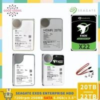 ราคา Seagate EXOS X22 X22Z 20TB 22TB ENTERPRISE 3 5 HDD 7200rpm 256MB แคช SATA 6 0 กิกะไบต์ วินาที (24071772669)