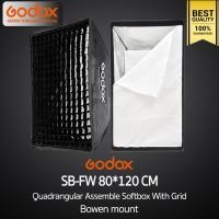 ราคา Godox Softbox SB FW 80 120 cm Quad Assemble Softbox With Grid Bowen Mount (10144360246)