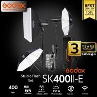 ราคา Godox Studio Flash SK400II E SET ชุดไฟสตูดิโอ 400W รับประกันศูนย์ Godox Thailand 3ปี SK400 II E (2015036599)