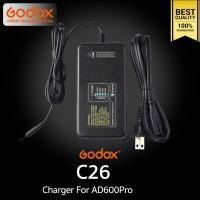 ราคา Godox Charger C26 AC Adapter For Godox AD600Pro ที่ชาร์ตสำหรับแฟลช AD600pro (9517543872)