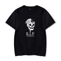ราคา ขนาดใหญ่ Rap XXXTentacion Unisex ผ้าฝ้ายเสื้อยืด Hip Hop เสื้อยืดแขนสั้นผู้ชายและผู้หญิงเสื้อ XXS 4XL 717A (29455267467)