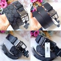 ราคา COACH DOUBLE BAR BUCKLE CUT TO SIZE REVERSIBLE BELT 38 MM COACH CQ006 เข็มขัด เส้นใหญ่ ใช้ได้ 2 ด้าน (25019745622)