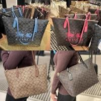 ราคา Coach แท้ โทส 16 ซิปบนใบใหญ่ ZIP TOP TOTE IN SIGNATURE CANVAS COACH 4455 (11510125506)