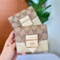 ราคา Coach แท้ Small Morgan Wallet กปต ใบสั้น 2 พับ (21592946708)
