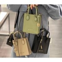 ราคา MK แท้ Mercer Extra Small Shopper Crossbody ครอสบอดี้ ใบเล็กน่ารัก (16501281317)