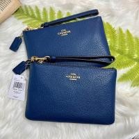 ราคา คล้องมือ งาน Shop แท้ SMALL WRISTLET COACH 22952 1 ซิป ไซต์ M ใส่มือถือได้ค่ะ (14651028820)