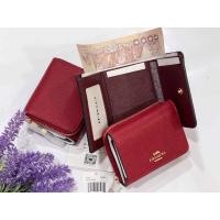 ราคา กระเป๋าสตางค์มินิ 3 พับมีช่องซิปใส่เหรียญ COACH F78081 (5676622212)