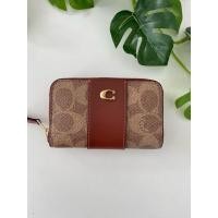 ราคา Coach Essential Small Zip Around Card Case In Signature Canvas Style No CR552 (27305895712)