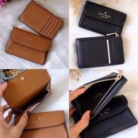 ราคา KATE SPADE Dumpling Small Flap Card Holder KA574 กระเป๋าใส่บัตร มีช่องใส่เหรียญ (25719901064)