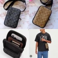ราคา COACH ADEN CROSSBODY IN SIGNATURE CANVAS COACH CO912 กระเป๋าสะพายข้างชาย รุ่นใหม่ (25006953368)