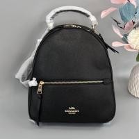 ราคา COACH JORDYN BACKPACK COACH F76624 กระเป๋าเป้ size m สีดำล้วน (24754314251)