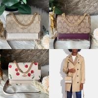 ราคา COACH MINI KLARE CROSSBODY IN SIGNATURE CANVAS COACH C9946 กระเป๋าสะพายข้าง สะพายได้ทั้งแบบสั้นแบบยาว ใบเล็กน่ารัก (23288415752)