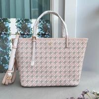 ราคา Tory Burch Geo Logo Mini Top Zip Tote 143703 (22487331039)