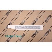 ราคา สติกเกอร์ GOA 4ABS Airbag ใส่ Toyota Tiger Sport Cruiser SportRider ของแท้ (13306870972)