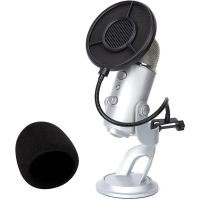 ราคา Blue Yeti ฟิลเตอร์โฟมกรองลม เส้นผ่านศูนย์กลาง 5 5 นิ้ว 6 ชั้น สําหรับฝาครอบไมค์ หน้าจอป๊อป Yeti เข้ากันได้กับไมโครโฟน Blue Yeti ฟิลเตอร์ป๊อปโลหะ แบบมืออาชีพ โดย Wanjaso (24276062445)