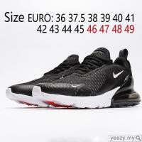 ราคา Mrff 2023 Ready Stock NIKE EE Big size 36 48 49 รองเท้าผู้ชาย sport air max 270 รองเท้าผ้าใบสีขาวสีดํารองเท้าวิ่งออกกําลังกายรองเท้า plus รองเท้า YABC (28358151597)