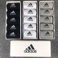 ราคา ถุงเท้าท่อกลาง Sock Adidas 5คู่กล่องหนึ่ง 5pairs มี5คู่ (15652767928)