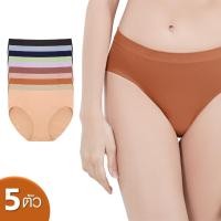 ราคา สุดคุ้ม 5 ตัว CHERILON Soft Stretch เชอรีล่อน กางเกงในครึ่งตัว กางเกงในนุ่มกระชับยืดหยุ่น ใส่สบาย ซับเป้า NIC TSUD05 (10207716207)