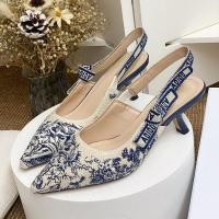 ราคา Dior24ใหม่ผู้หญิงแฟชั่นรองเท้าแตะส้นสูง x2xg (27108124100)