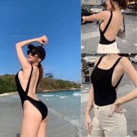 ราคา C บอดี้สูทสายฝอ ผ้าเรย่อนเนื้อนิ่มเว้าหลังลึก พร้อมส่ง (16142758896)