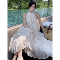 ราคา Camellia Be Dress เดรสทะเลงานปักป้ายypy พร้อมส่ง (24563280221)