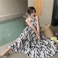 ราคา Black White long dress เดรสพิมลายป้ายypy พร้อมส่ง (25363044628)