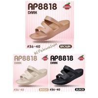 ราคา Red Apple ของแท้ รองเท้าแตะสวมผู้หญิง สายคาดหูตัวZ รหัส AP 8818 36 40 ทรง Fitflop (14848378095)