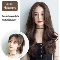 ราคา Ready Stock พร้อมสต็อกวิกผมยาวหยิกที่สง่างามของผู้หญิงธรรมชาติดูวิกผมสังเคราะห์ (26207123545)