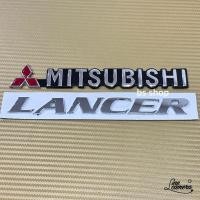 ราคา โลโก้ MITSUBISHI LANCER ติดท้าย มิตซูบิชิ ราคาต่อชุด 2 ชิ้น (21963590868)