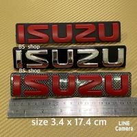 ราคา โลโก้ ติดหน้ากระจัง ISUZU D max ปี 2003 2011 ขนาด 3 4 x 17 4 cm ราคาต่อชิ้น (6556090031)