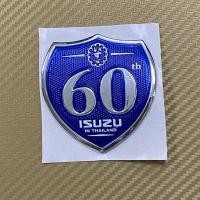 ราคา โลโก้ ISUZU 60 ปี ติดรถ ISUZU D MAX ขนาด 8 x 7 3 cm ราคาต่อชิ้น (7743884234)