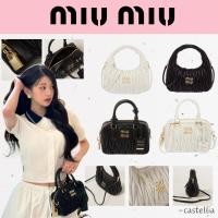 ราคา แท้ Miu Miu Bag กระเป๋า miumiu crossbody กระเป๋าใต้วงแขนสตรี กระเป๋าถือ กระเป๋าหนัง กระเป๋าสวยๆ (25733414839)