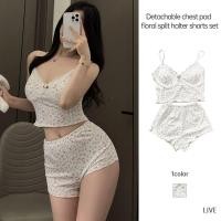 ราคา SEXY ชุดเซ็ท2ชิ้น ชุดจั้มสูม สายเดี่ยว ชุดเดรสรัดรูป ชุดสายเดี่ยว ชุดกระโปรงสั้น SET LIVE (29405726326)