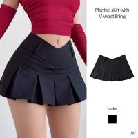 ราคา TH กระโปรงเทนนิส พรีสสั้น ผ้าดีงานCustomสไตล์เกาหลี มีซับในตัว เหมือนในMV Super shy Newjeans พร้อมส่งจากไทย LIVE (29850569628)