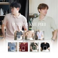 ราคา PUNCHING KNIT POLO เสื้อโปโลผ้าไหมพรมทอลายฉลุ (20091207495)