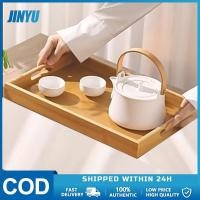 ราคา WOOD ถาดเสิร์ฟ สี่เหลี่ยม Wooden Tray ไม้ยางพารา พาเลทไม้ไผ่ ถาดไม้ ถาดเสริฟไม้ (25679749756)