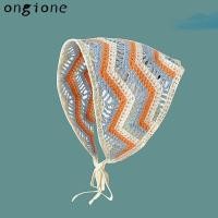 ราคา ออนกิone ที่คาดผมสามเหลี่ยม ดอกไม้เล็กๆสไตล์อภิบาลฝรั่งเศสผ้าคลุมศีรษะหมวก แฟชั่นถักแฮนด์เมดโครเชต์คาดศีรษะผ้าขนหนูหญิง (27457553666)