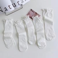 ราคา ถุงเท้ายาวครึ่งน่องสีขาว บางและระบายอากาศได้ดี แฟชั่นฤดูร้อน ถุงเท้าผู้หญิง JK (24025646639)