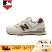 ราคา ของแท้ 100 New Balance NB 574 Cream Y Black รองเท้าผู้ชาย รองเท้าผู้หญิง WL574RCF B (26058461199)