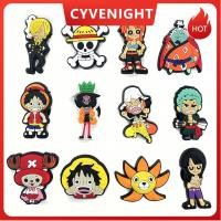ราคา ตัวติดรองเท้า PVC ลายการ์ตูนอนิเมะ ลูฟี่ วันพีช กราฟฟิตี้ แต่งรูกลวง ดอกไม้ สําหรับตกแต่งรองเท้า (16419287035)